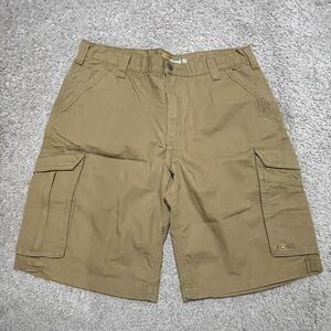 Carhartt Tan Men's Relaxed Fit Cargo Work Shorts